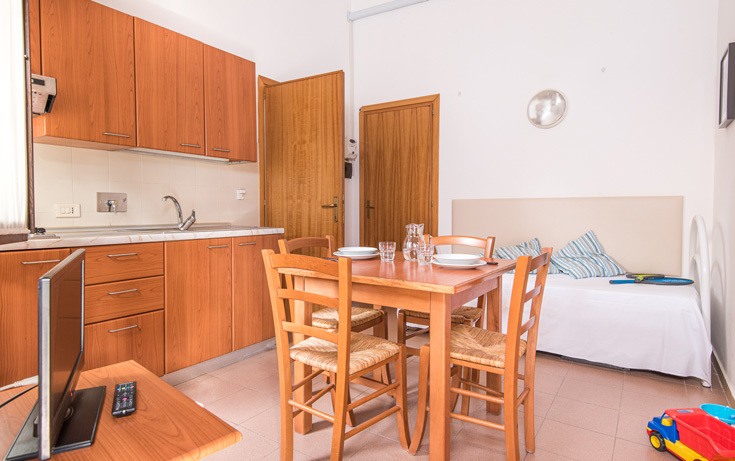 Cucina degli appartamenti comfort