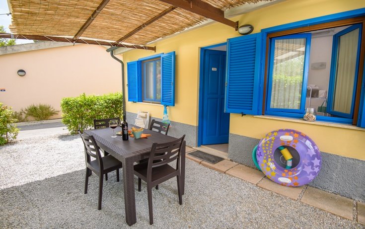 Veranda appartamento blue